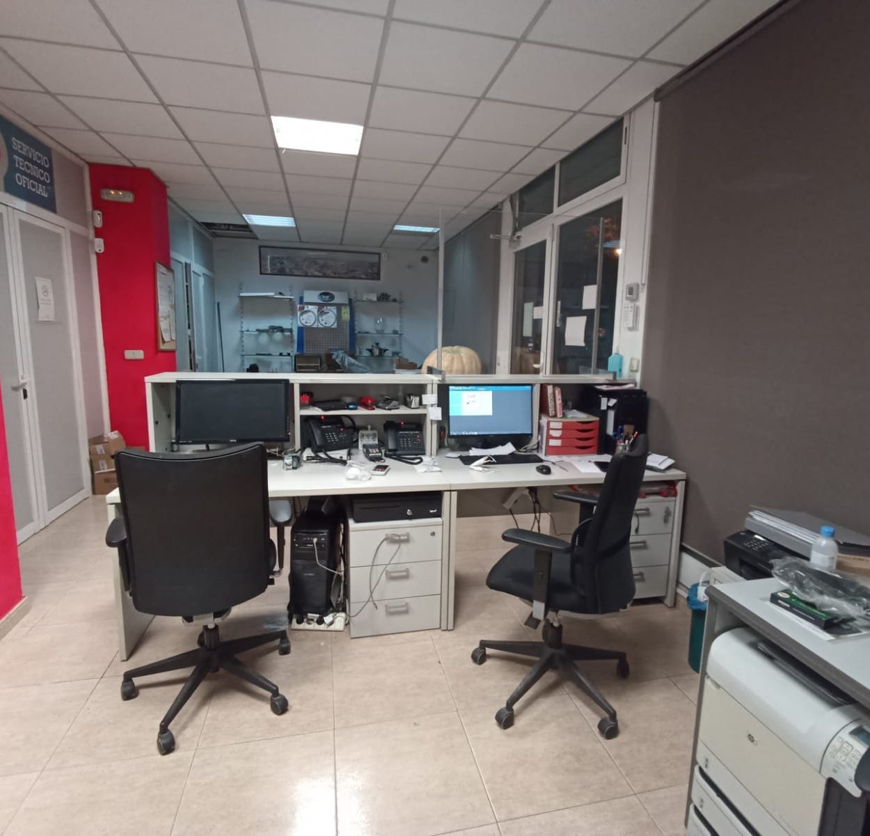 interior del local